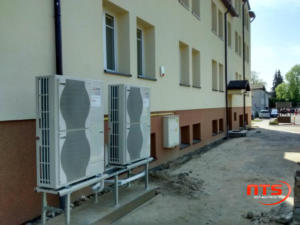 pompa ciepła Mitsubishi Ecodan Kaskada