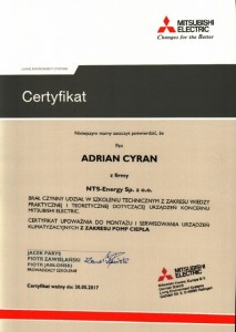 Mitsubishi serwis pomp ciepła